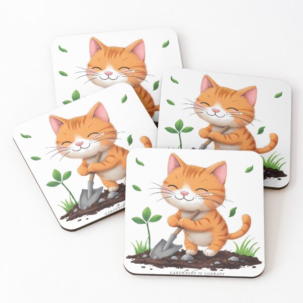 Item preview, Cat Digging with a Crowbar – Life’s a Garden, Dig It!" designed and sold by VibeVault12.