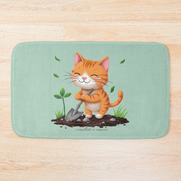 Item preview, Cat Digging with a Crowbar – Life’s a Garden, Dig It!" designed and sold by VibeVault12.