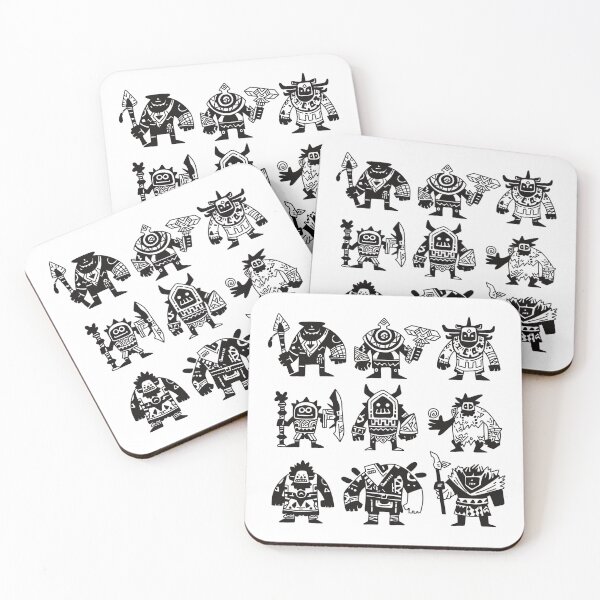 Item preview, Tribal Warrior Doodle Art designed and sold by VentoPrintic788.