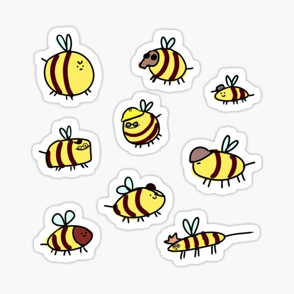 bee fortress Sticker