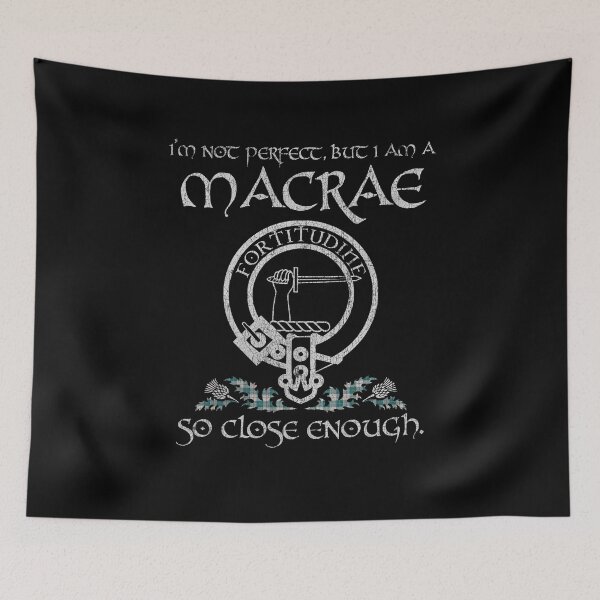 Item preview, MacRae of Conchra clan Scottish surname crest badge motto tartan sporran kilt men women designed and sold by Clan1093.