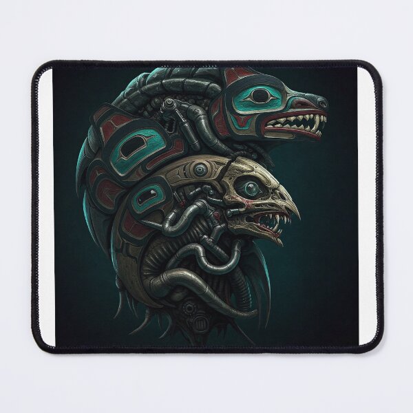 Item preview, West Coast Native art Cyber punk designed and sold by Cliff Vestergaard.