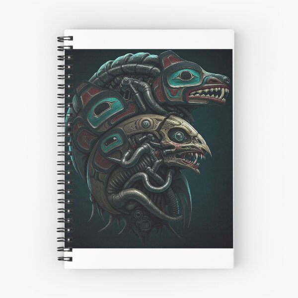 Item preview, West Coast Native art Cyber punk designed and sold by Cliff Vestergaard.