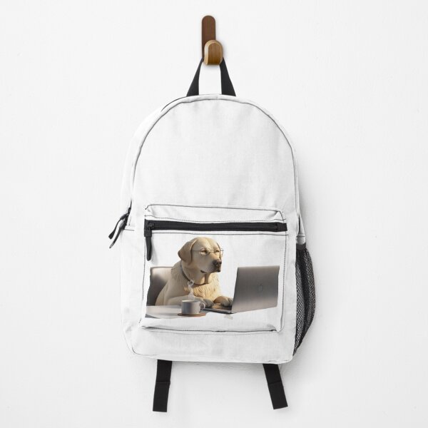 Item preview, Labrador Office – Teleworking with Coffee and Paws designed and sold by StormArte.