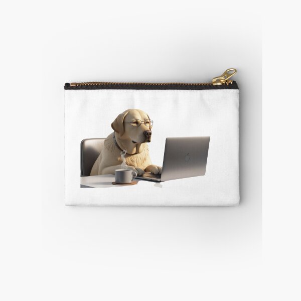 Item preview, Labrador Office – Teleworking with Coffee and Paws designed and sold by StormArte.