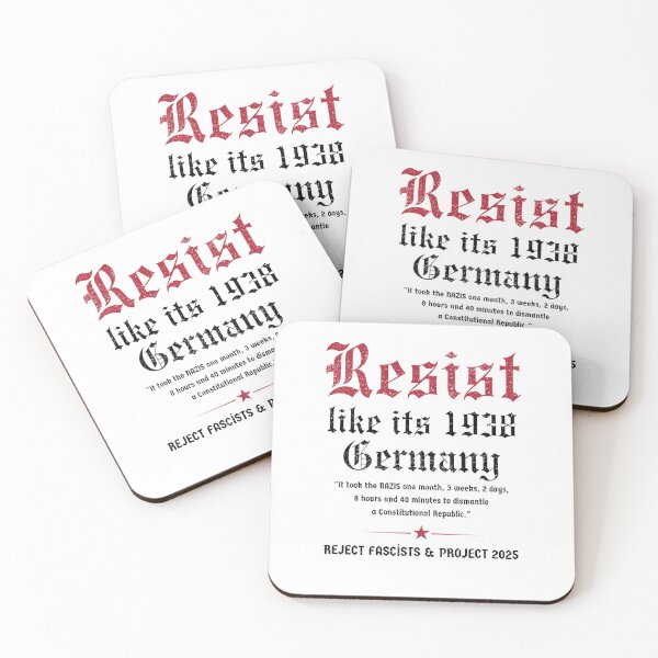 Item preview, Resist Like It's 1938 Germany Distressed Funny Vintage  designed and sold by Run to Creations.