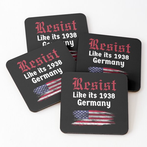 Item preview, Resist Like It's 1938 Germany Distressed USA Flag Funny  designed and sold by Run to Creations.