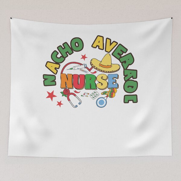 Item preview, Nacho Average Nurse Tee Cinco De Mayo Fiesta Mexican Nursing designed and sold by ZANNIX.