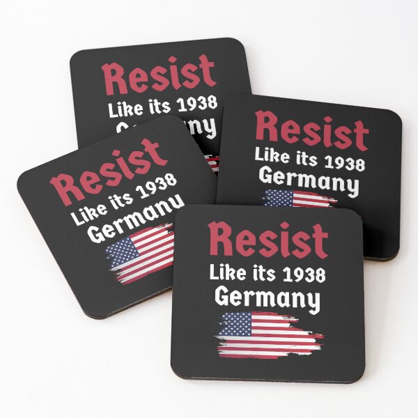 Item preview, Resist Like It's 1938 Germany Distressed USA Flag Funny  designed and sold by Run to Creations.