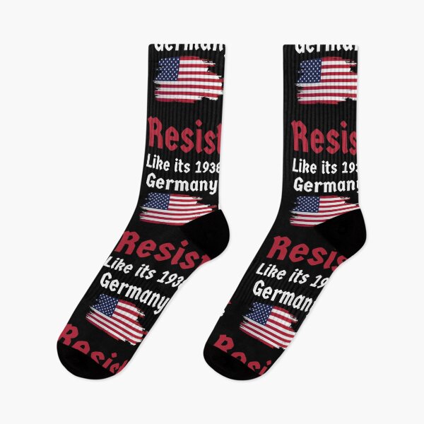Item preview, Resist Like It's 1938 Germany Distressed USA Flag Funny  designed and sold by Run to Creations.