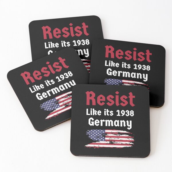 Item preview, Resist Like It's 1938 Germany Distressed USA Flag Funny  designed and sold by Run to Creations.