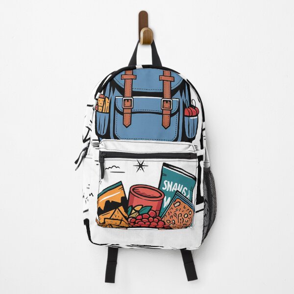 Artikelvorschau, Snack Attack Nomad Snacks befeuern meine Wanderlust T-Shirt entworfen und verkauft von MysticNest Studio.