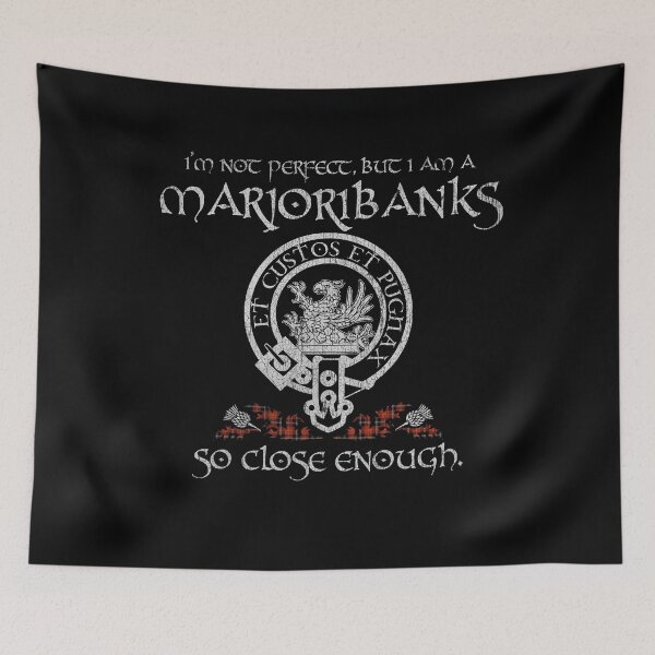Item preview, Marjoribanks clan Scottish surname crest badge motto tartan sporran kilt men women designed and sold by Clan1093.