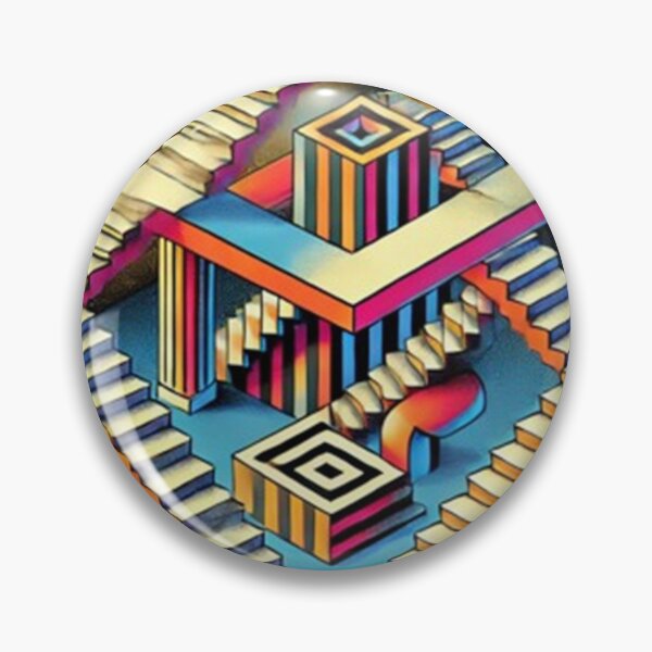 Item preview, Impossible Geometry: A Retro Revival designed and sold by annenambiro.