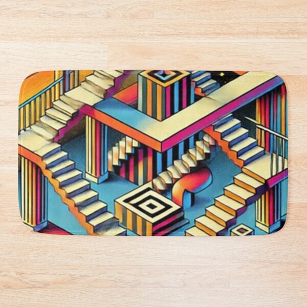 Item preview, Impossible Geometry: A Retro Revival designed and sold by annenambiro.