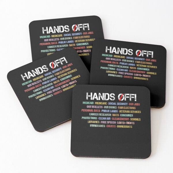 Item preview, Retro Hands Off Protest Social Security And Medicare Protest designed and sold by Vincent-Cloud.