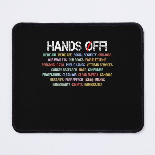 Item preview, Retro Hands Off Protest Social Security And Medicare Protest designed and sold by Vincent-Cloud.