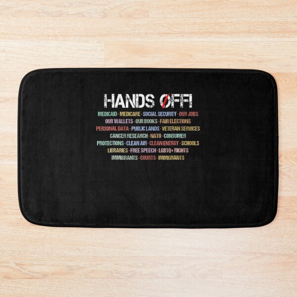 Item preview, Retro Hands Off Protest Social Security And Medicare Protest designed and sold by Vincent-Cloud.