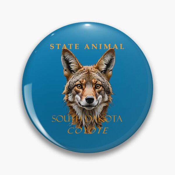 Item preview, South Dakota Territory Animal The Coyote designed and sold by taiche.