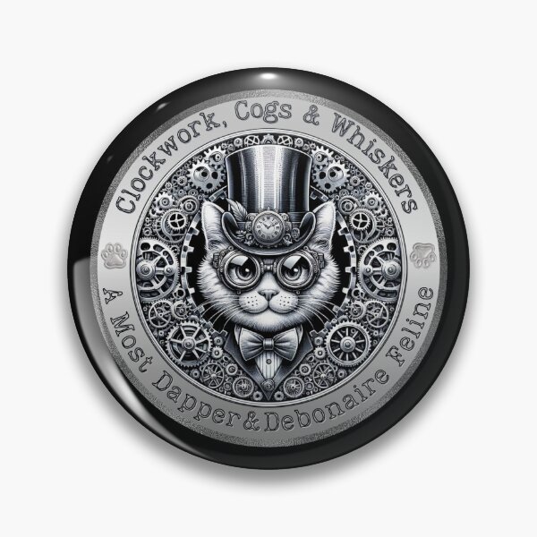 Item preview, Clockwork & Whiskers designed and sold by MuttsMeowers.