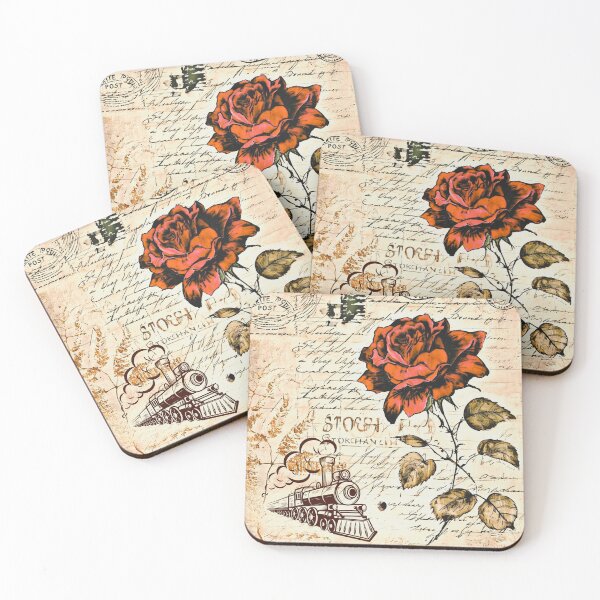 Item preview, Botanical Travel Junk Journal Page  designed and sold by Sizani.