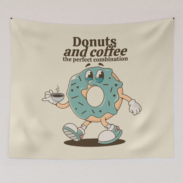 Item preview, Donut and coffee, the perfect combination designed and sold by adipra.