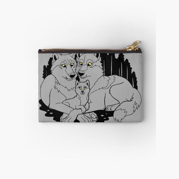 Item preview, Wolf Family with Pup designed and sold by Growly.