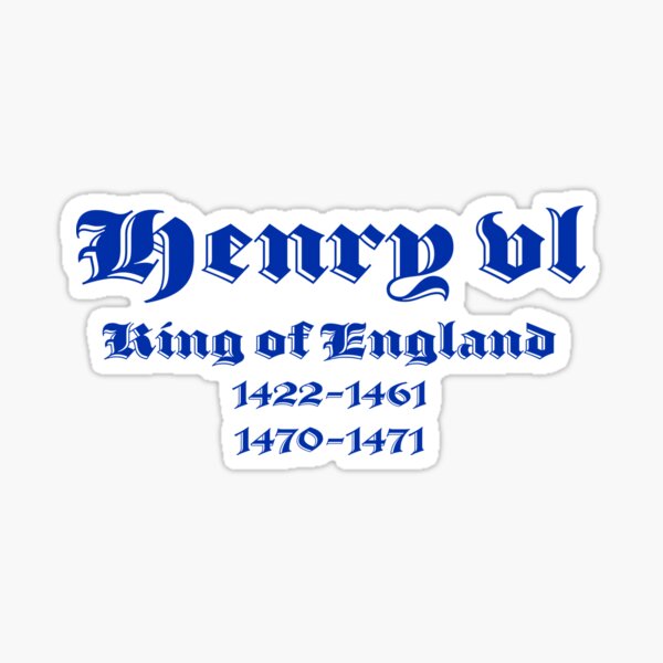 Item preview, Henry VI, King of England designed and sold by CharlottePlaceArt.