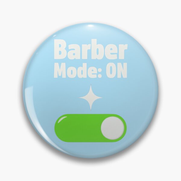 Item preview, Barber Mode: ON – Fresh Cuts Activated T-Shirt designed and sold by TeesByOquad.