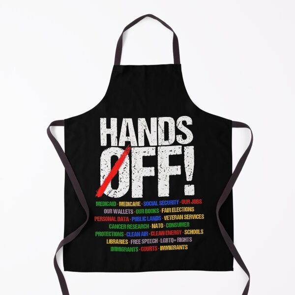 Item preview, Retro Vintage Hands Off Protest designed and sold by Vincent-Cloud.
