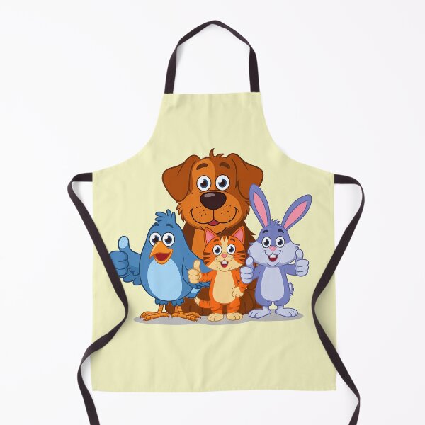 Item preview, My Four Friends, Bird, Cat, Dog, and Rabbit designed and sold by DBM Photo Art 1.