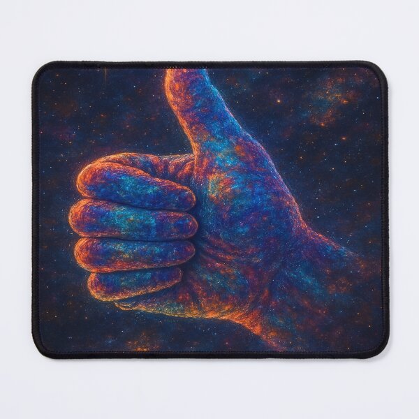 Item preview, Cosmic thumbs up colour designed and sold by TheFreshPirate.