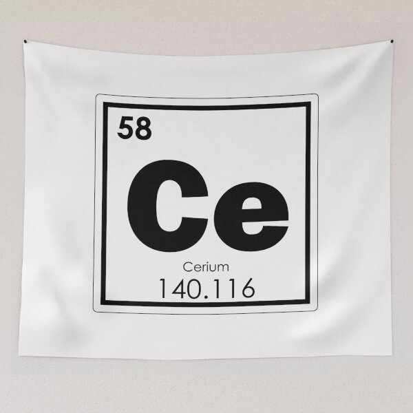 Item preview, Cerium chemical element designed and sold by tony4urban.