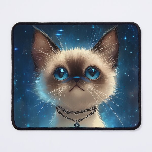 Item preview, Birman cat with Starry Necklace designed and sold by PetsArt.