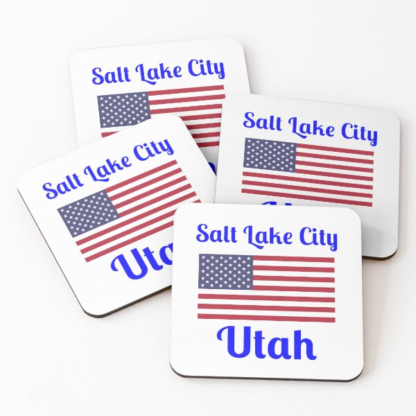Item preview, Salt Lake City Utah - Stylish Prints, designed and sold by Fleetwood1994.