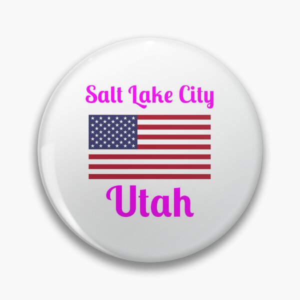 Item preview, Salt Lake City Utah - Stylish Prints, designed and sold by Fleetwood1994.