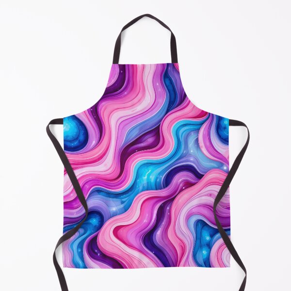 Item preview, Soft and Bold, Cotton Candy Waves with a Cosmic Touch, Abstract Colorful Waves, Abstract Texture Flowing Patterns designed and sold by Kintsugi99.