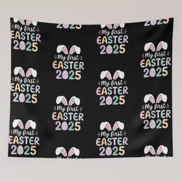 Item preview, My First Easter2025 Bunny designed and sold by MartaDreamCraft ⭐⭐⭐⭐⭐.