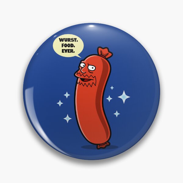 Artikelvorschau, Lustige Wurst Wurst Comic Cartoon Clever Meme entworfen und verkauft von BoggsNicolasArt.