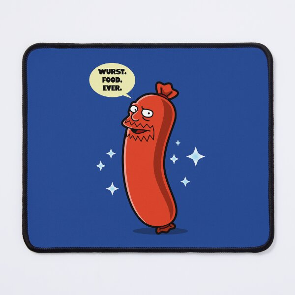 Item preview, Funny Wurst Sausage Comic Cartoon Clever Meme designed and sold by BoggsNicolasArt.