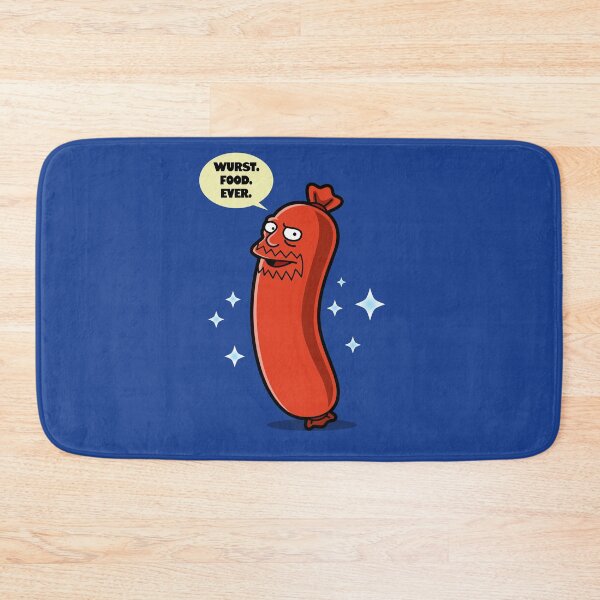 Item preview, Funny Wurst Sausage Comic Cartoon Clever Meme designed and sold by BoggsNicolasArt.