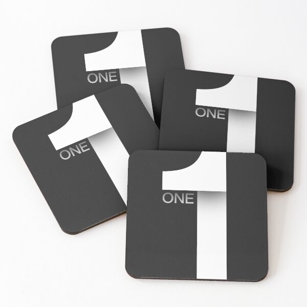 Item preview, Minimalist “One” Typography | Modern Black and White Design designed and sold by Mayank Mahyavanshi.