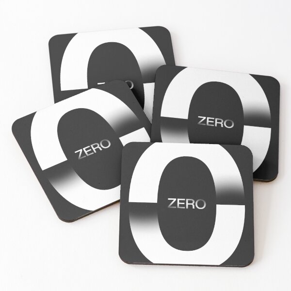 Item preview, Minimalist “0” Typography | Modern Black and White Design designed and sold by Mayank Mahyavanshi.