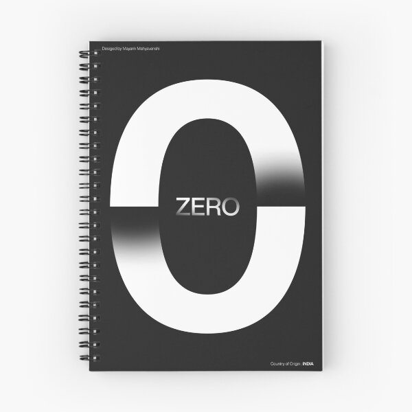 Item preview, Minimalist “0” Typography | Modern Black and White Design designed and sold by Mayank Mahyavanshi.