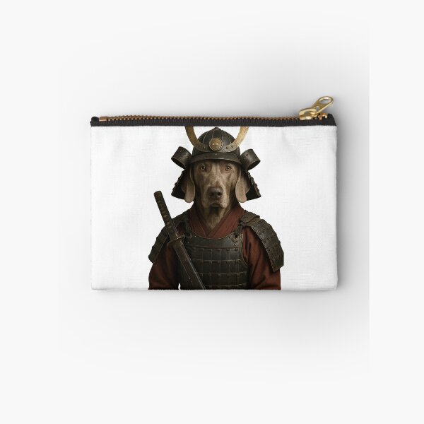 Item preview, Weimaraner Samurai Warrior – Noble Dog in Traditional Armor designed and sold by Dog Lover Club.