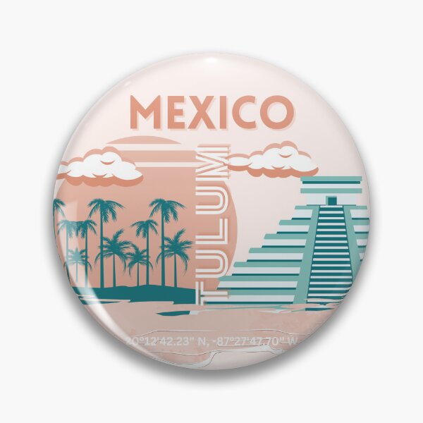 Item preview, Tulum, Mexico, Travel Art, Retro designed and sold by Magic Love Art Print.