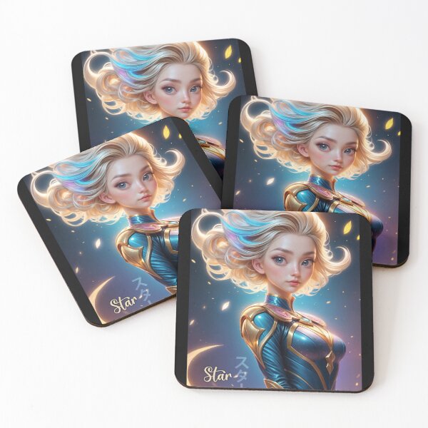 Item preview, Beautiful superheroine - star designed and sold by caperaerik.