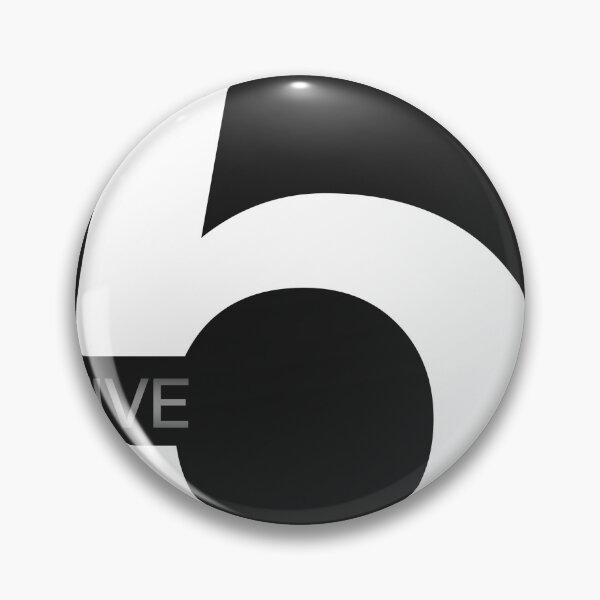 Item preview, Minimalist “Five” Typography | Modern Black and White Design designed and sold by Mayank Mahyavanshi.