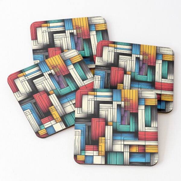 Item preview, Geometric colors in contrast designed and sold by Sigtrix.