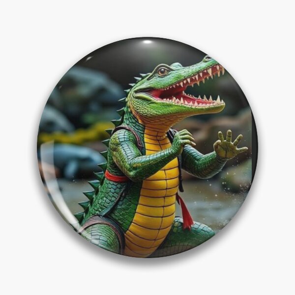 Aperçu de l'œuvre Crocodile mignon créée et vendue par Dogandesighn.